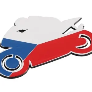 Zlevněný 3D samolepka CZ Moto