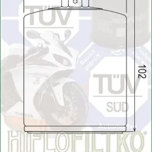 Časově Omezené Olejový filtr HIFLOFILTRO HF171BRC Racing