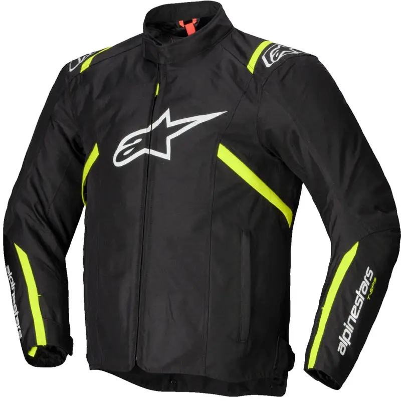Nakupujte Hned Bunda na motorku Alpinestars T-SPS 2 Waterproof černo-bílo-fluo žlutá