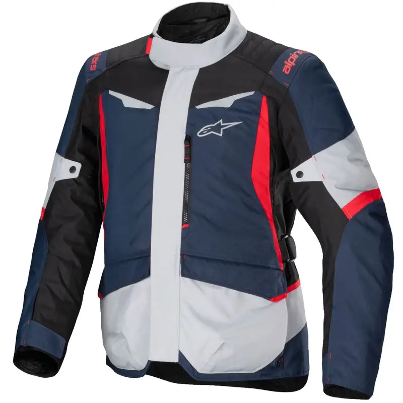 Bunda na motorku Alpinestars ST-1 Waterproof tmavě modro-černo-červená Jen Po Omezenou Doba