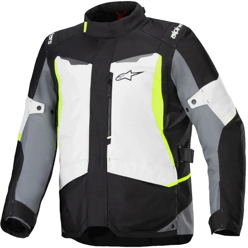 Kup Teď Bunda na motorku Alpinestars ST-1 Waterproof šedo-černo-fluo žlutá