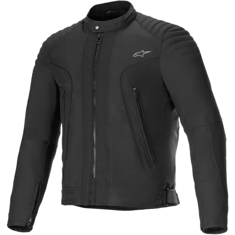 Bunda na motorku Alpinestars Clayton Water Resistant černo-černá Expresní Doručení