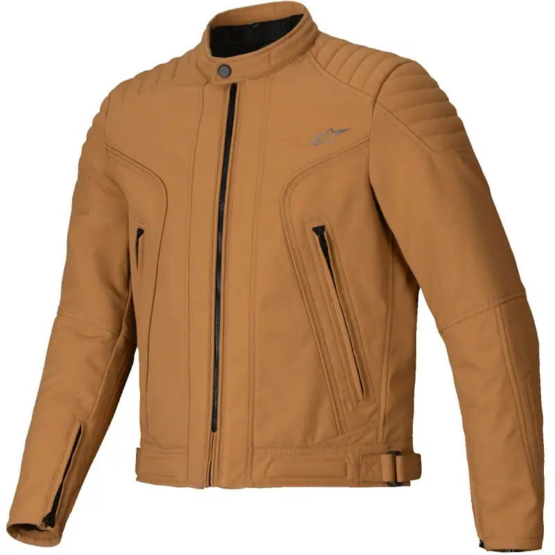 Bunda na motorku Alpinestars Clayton Water Resistant světle hnědá Expresní Doručení