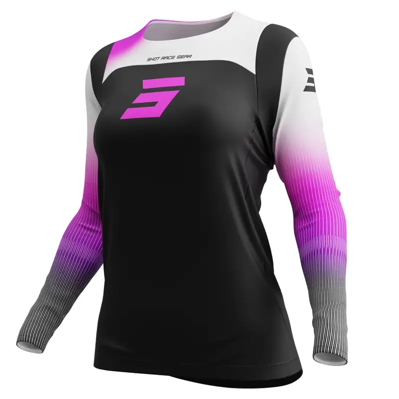 Autentický Dámský motokrosový dres Shot Contact Hera růžový