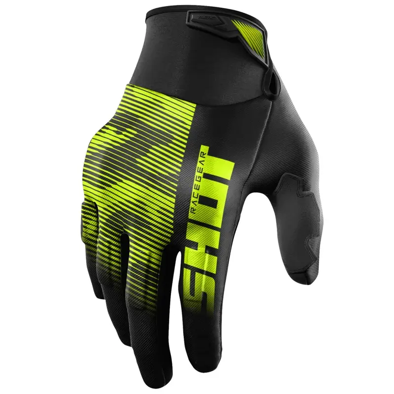 Motokrosové rukavice Shot Drift Tactic fluo žluté Odeslání Ihned