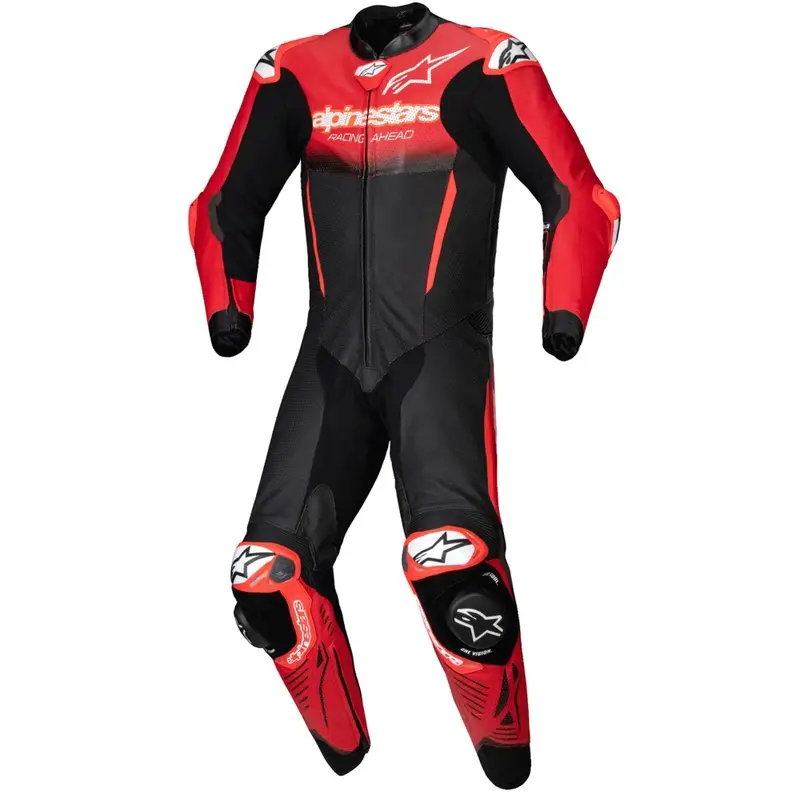 Výhodná Nabídka Jednodílná kožená kombinéza Alpinestars GP-R7 Tech-Air ready/kompatibilní černo-červená