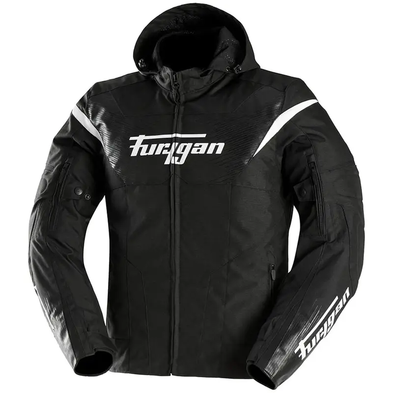 Bunda na motorku Furygan Shard černo-bílá Pouze Dnes