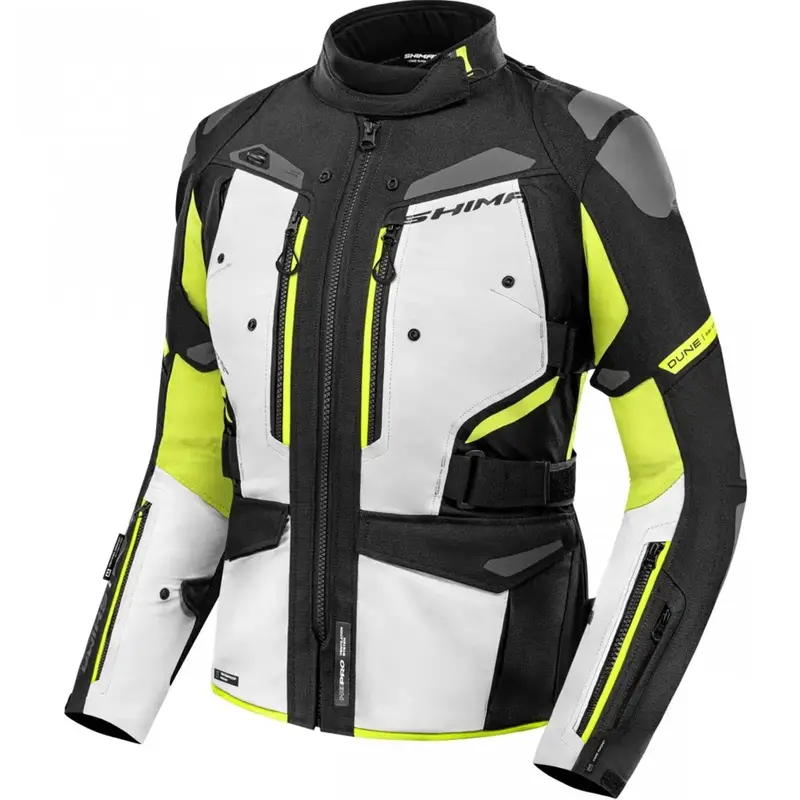 Aktuální Dámská bunda na motorku Shima Dune fluo žlutá