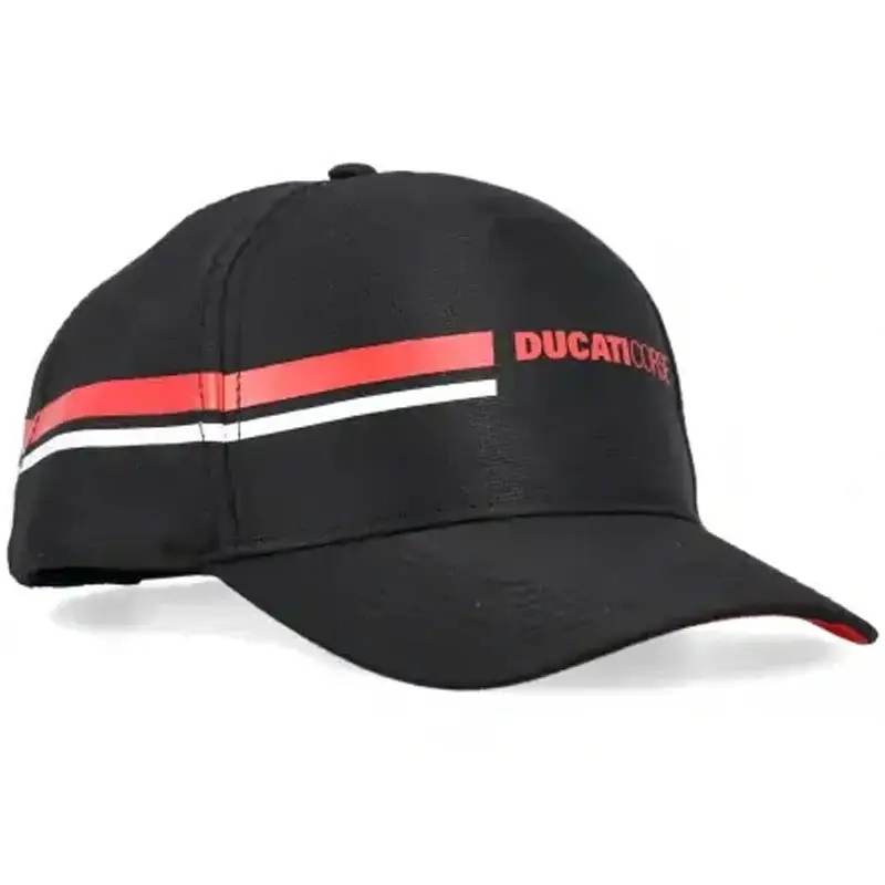 Super Cena Kšiltovka Ducati Corse s logem černá