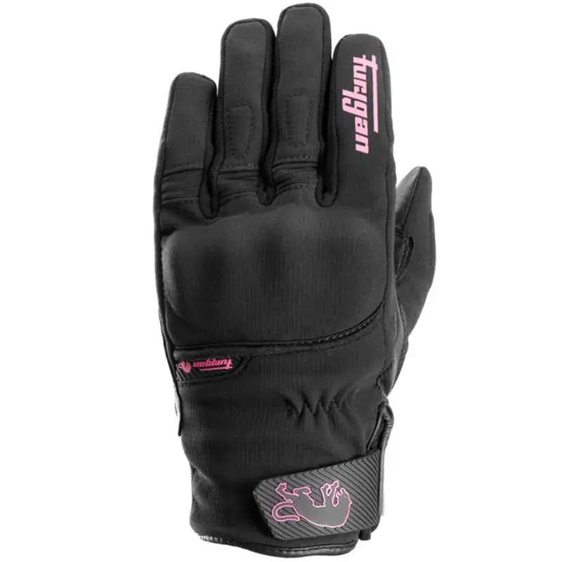 Dámské rukavice na motorku Furygan Jet Lady All Season D3O® Evo černo-růžové Expresní Doručení