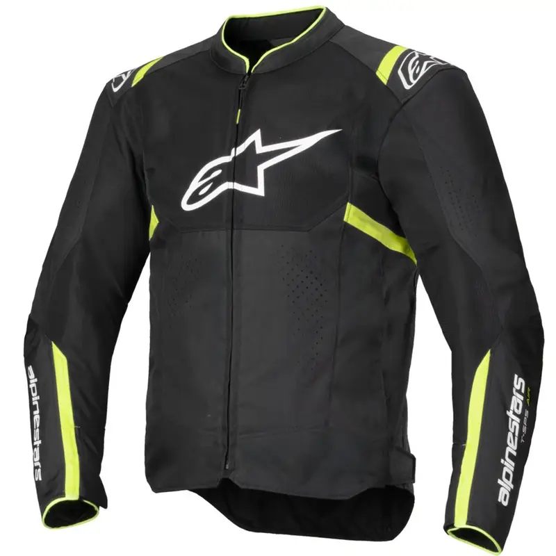 Novinka Bunda na motorku Alpinestars T-SPS Air V2 černo-fluo žlutá