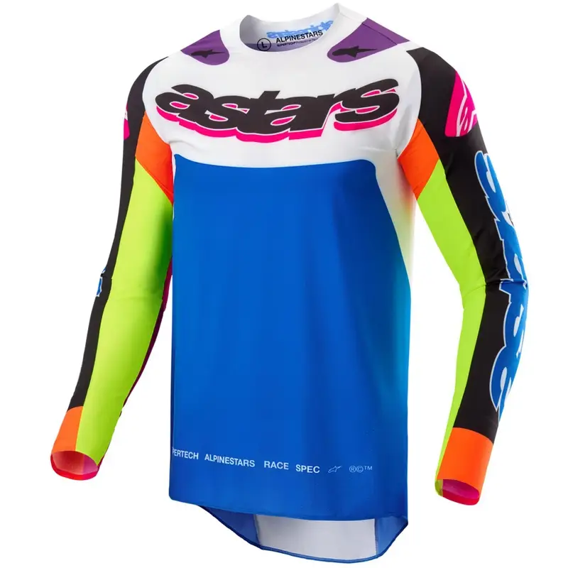 Nejprodávanější Motokrosový dres Alpinestars Supertech SX limitovaná edice HAY multicolor