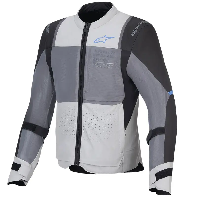 Nová Kolekce Bunda na motorku Alpinestars ST-2 Air světle šedo-šedo-černá
