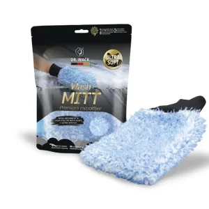 Mycí rukavice z mikrovlákna Dr. Wack Wash mitt modrá Nízká Cena