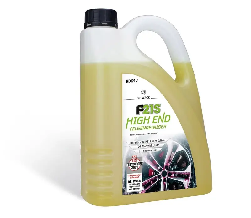 Gelový čistič ráfků kol s reakcí se železitými kontaminanty Dr. Wack High End Wheel Cleaner 2 l Víkendová Akce