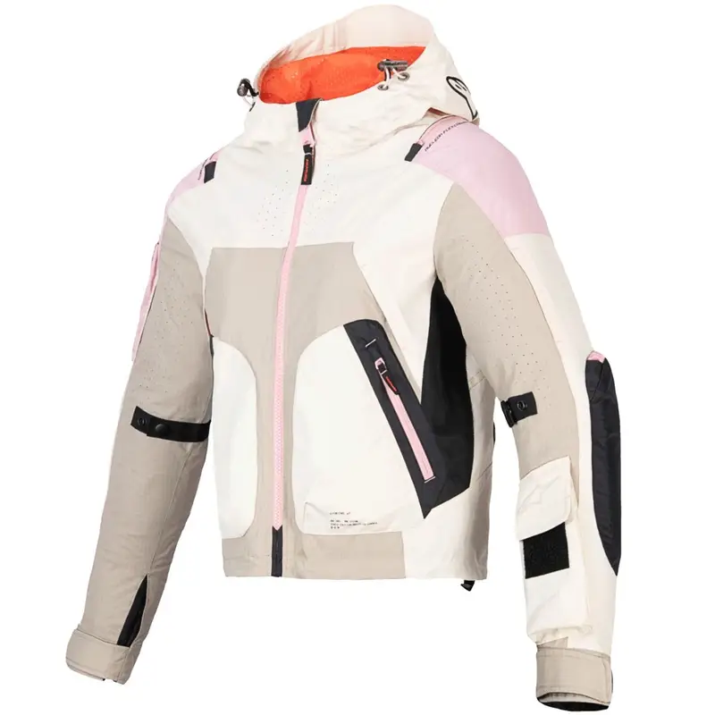 Dámská bunda na motorku Alpinestars MOLLY AIR pískovo-růžovo-mandlová Bezpečná Platba