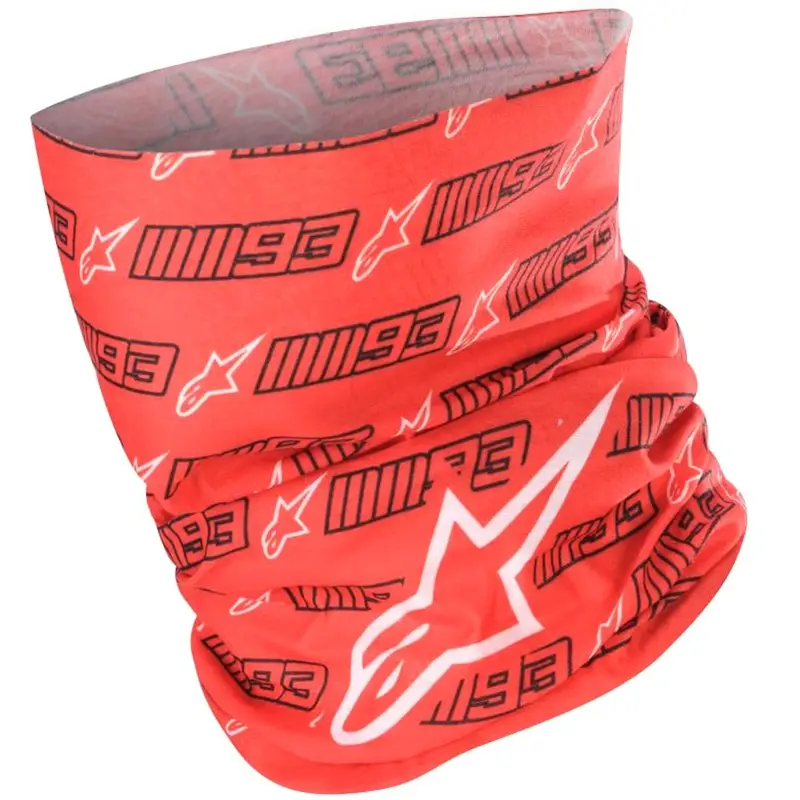 Pouze Dnes Nákrčník Alpinestars MM93 kolekce červeno-černo-bílý