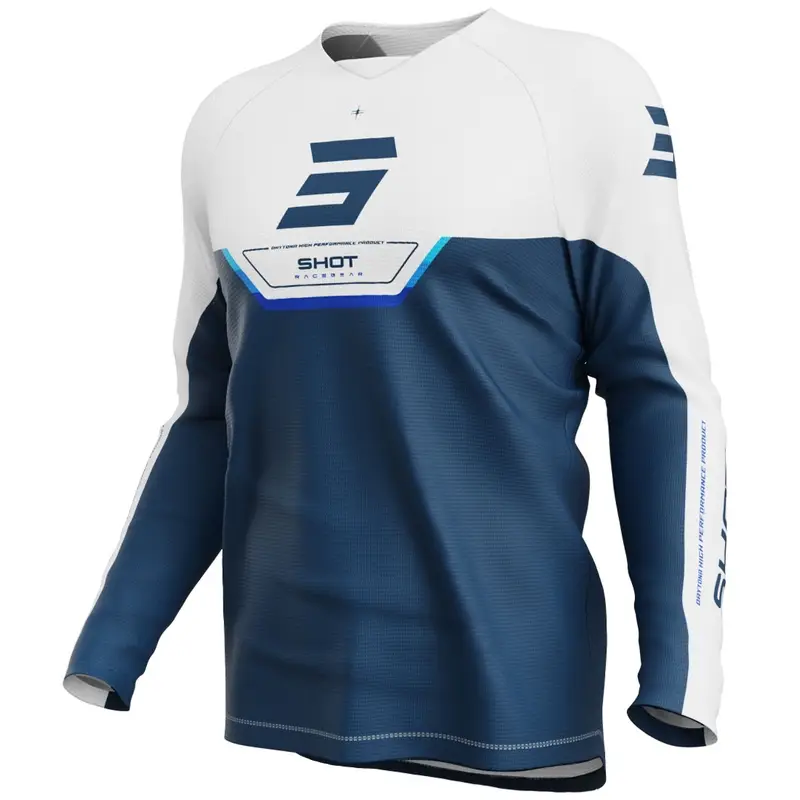Autentický Dětský motokrosový dres Shot Draw Daytona modrý
