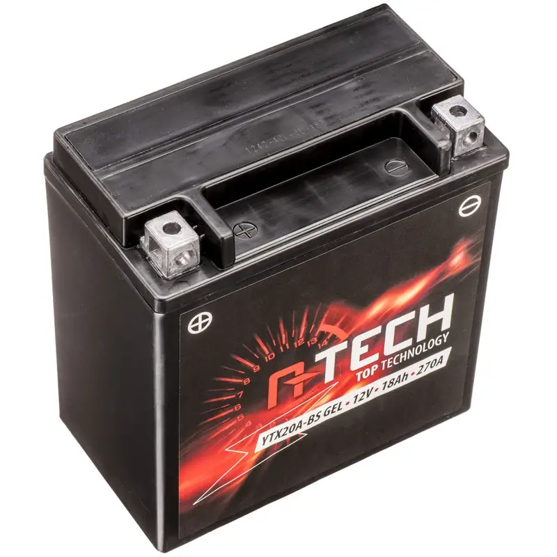Gelová baterie A-TECH 12V, YTX20A-BS GEL, 18Ah, 270A, bezúdržbová Speciální Cena