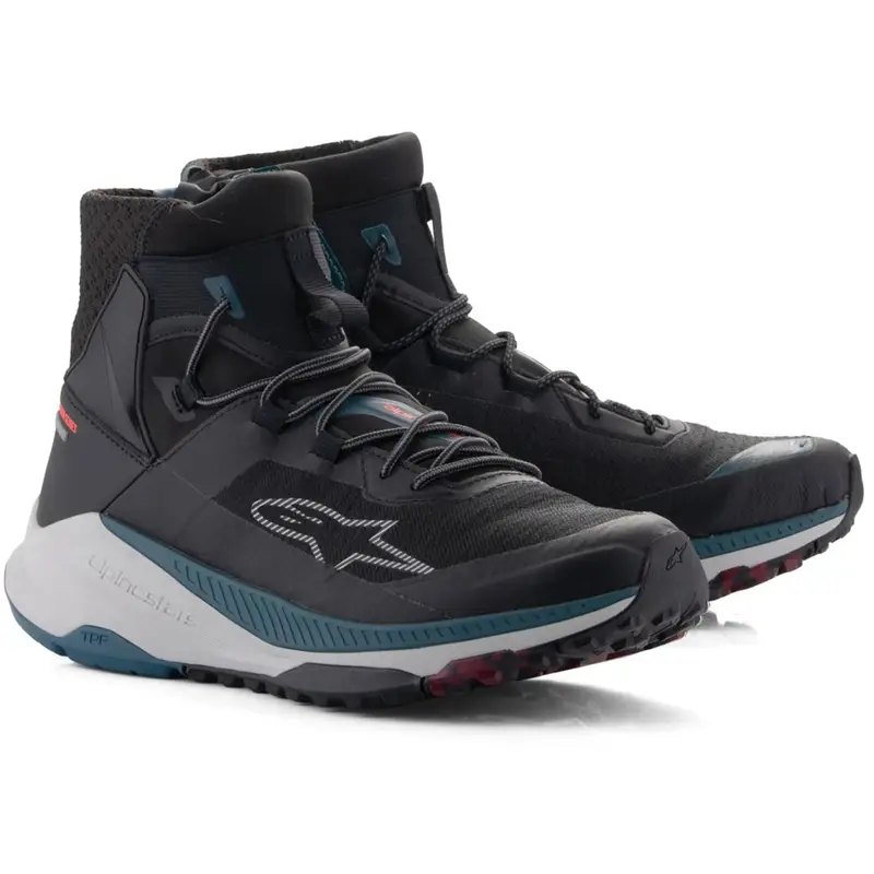 Boty na motorku Alpinestars Speedforce XR černo-modro-zeleno-šedé Nakupujte Hned