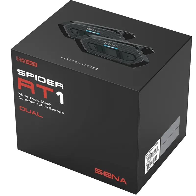 Intercom Mesh handsfree headset Sena Spider RT1 sada 2 jednotek Aktuální