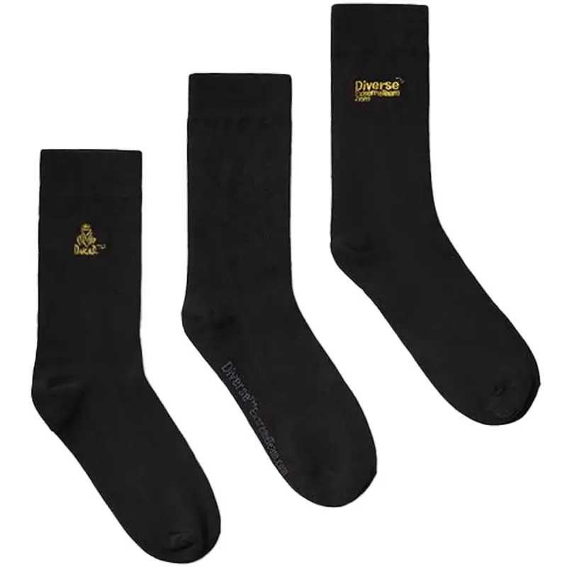 Set ponožek Dakar VIP Socks 3P černé Super Cena