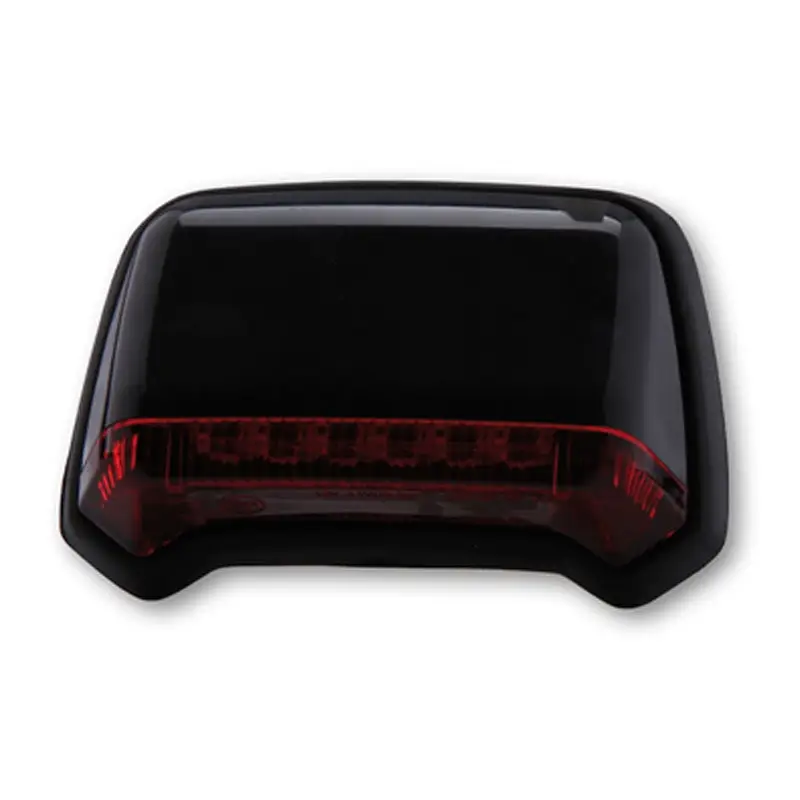 Hit Sezóny Zadní světlo na motorku Highsider Smart LED pro montáž na blatník černo-červené