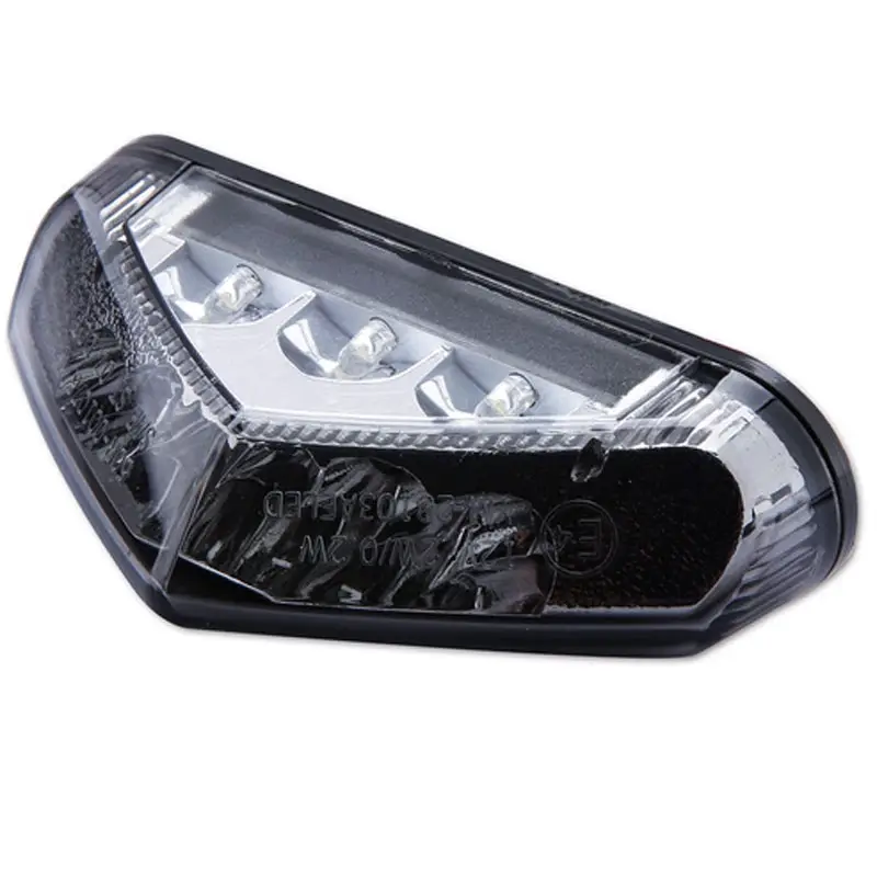 Zadní světlo na motorku Highsider Smart LED černo-čiré Přímo Od Výrobce
