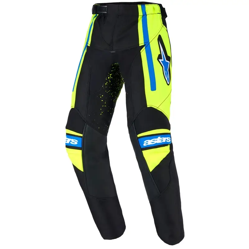 Nejlepší Cena Dětské motokrosové kalhoty Alpinestars Racer Nomur tmavě modro-fluo žluto-černé