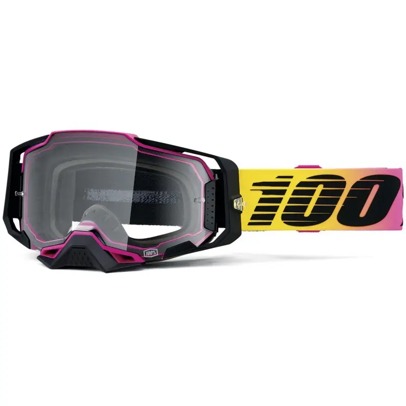 Dokud Zásoby Vydrží Motokrosové brýle 100% ARMEGA 91 s čirým plexi