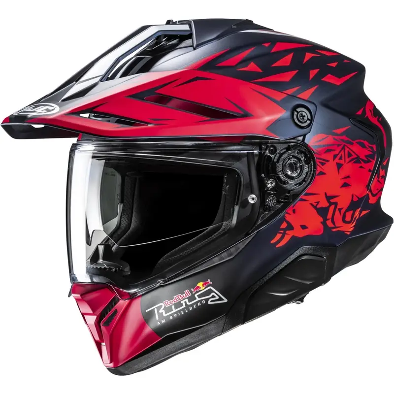 Cenová Bomba Enduro helma na motorku HJC RPHA 60 Spielberg Red Bull Ring MC21SF modro-červená