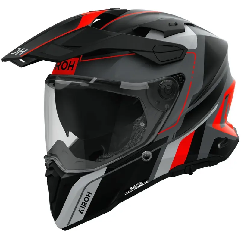 Enduro helma Airoh Commander 2 Skip matná oranžová Zlevněný