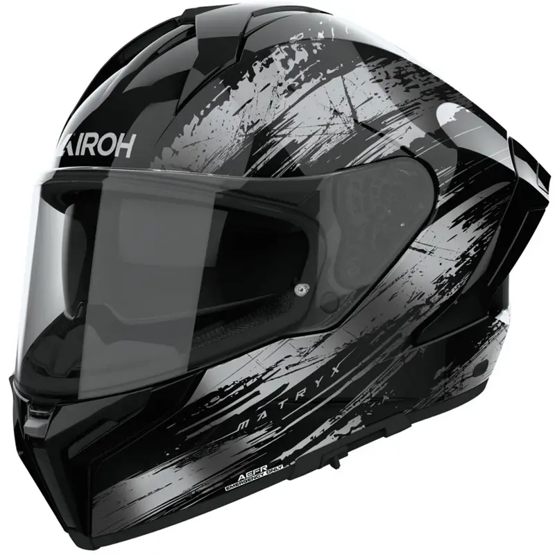 Integrální helma na motorku Airoh MATRYX Reflex lesklá šedá Nízká Cena