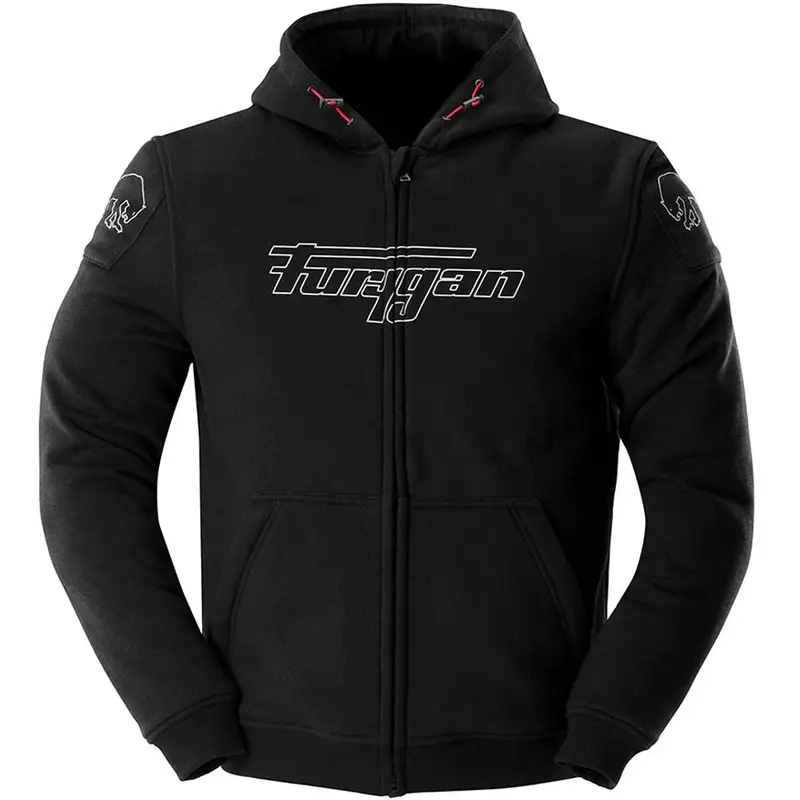 Zlevněný Mikina na motorku Furygan Livio X Kevlar® černo-bílá
