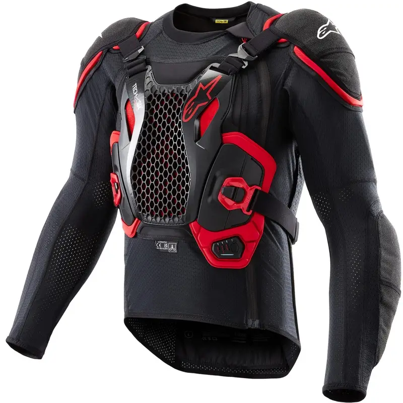 Nejlepší Volba Airbagová vesta na motorku Alpinestars TECH-AIR®OFF-ROAD system černo-červená