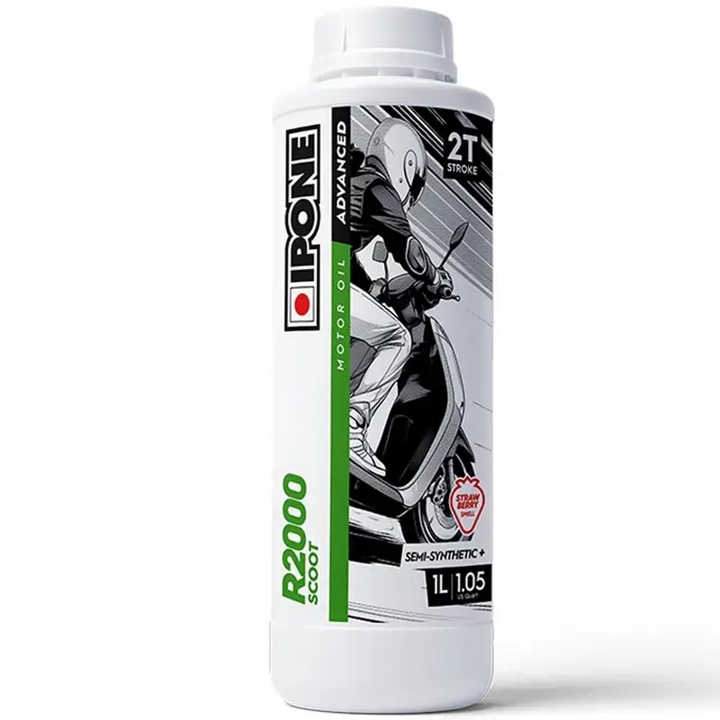 Ihned K Objednání Olej Ipone R2000 Scoot Strawberry 2T Synthetic Plus jahodový 1 l