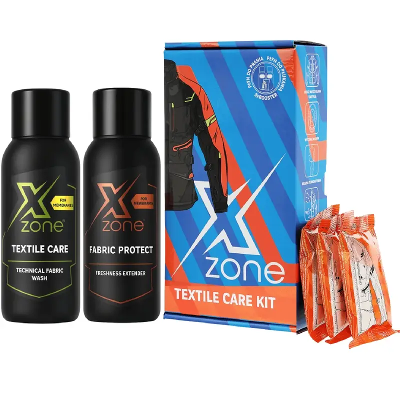 Sada pro péči o moto oblečení Xzone® Textile Care Kit Rychlé Dodání