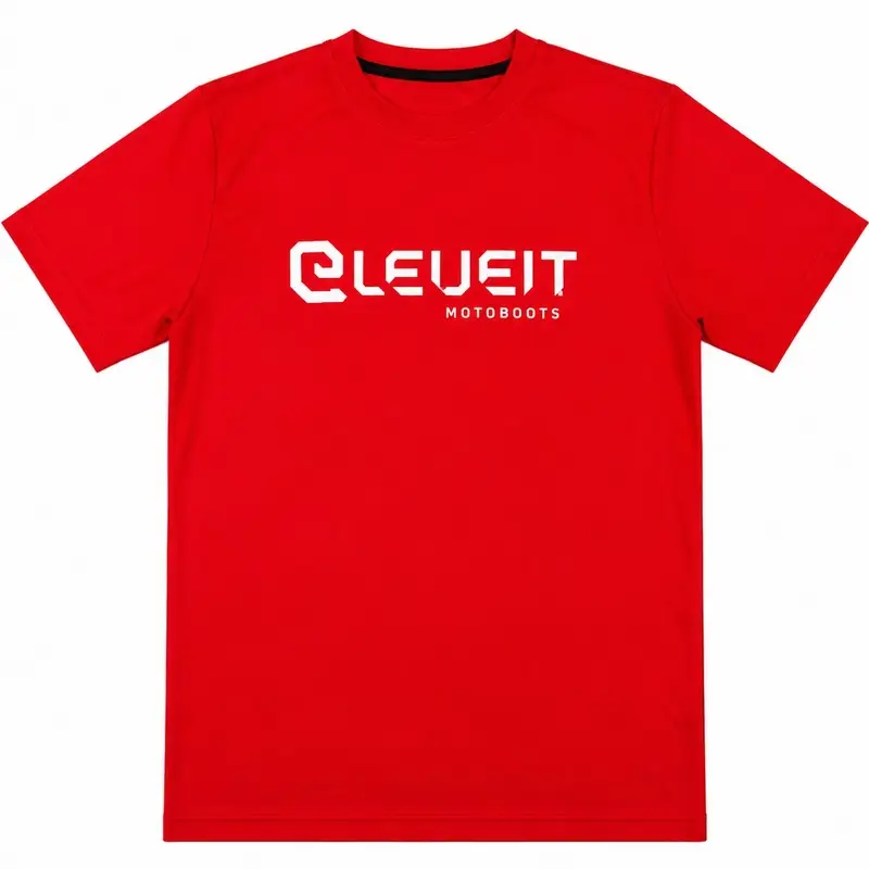 Tričko Eleveit Logo červené Nakupujte Hned