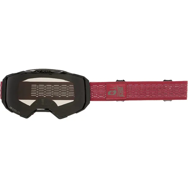 Motokrosové brýle O´Neal B-22 Static červené (šedé plexi) Sleva