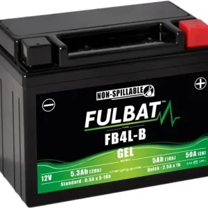 Výhodná Nabídka Gelová baterie FULBAT FB4L-B GEL (High Capacity) (YB4L-B GEL)