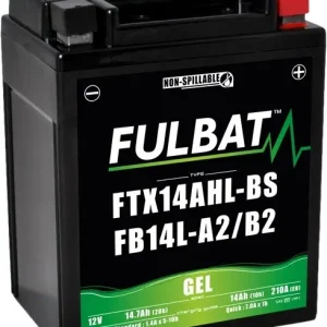 Gelová baterie FULBAT FB14L-A2 GEL (12N14-3A) (YB14L-A2 GEL) Expresní Doručení
