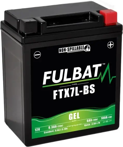 Jen Po Omezenou Doba Gelová baterie FULBAT FTX7L-BS GEL (YTX7L-BS GEL)