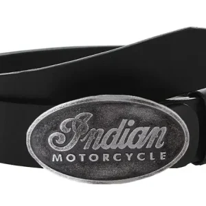 Časově Omezené Kožený moto opasek se sponou Indian motorcycle