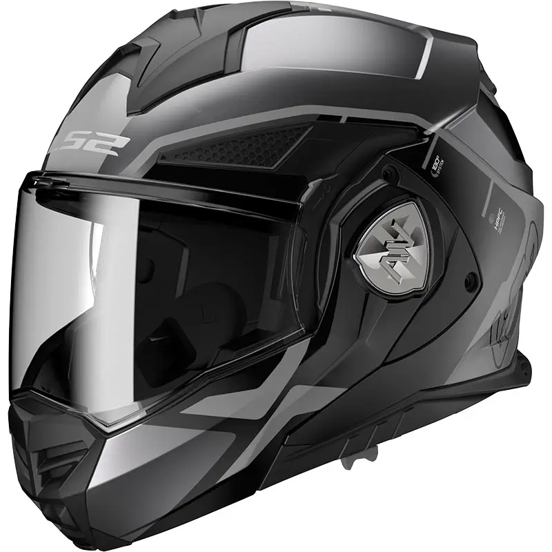 Odeslání Ihned Překlápěcí helma na motorku LS2 FF901 Advant X Metryk titanová