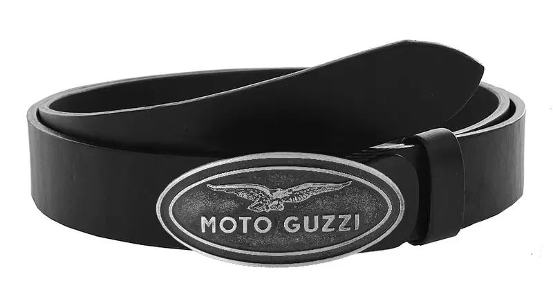 Kožený moto opasek se sponou Moto Guzzi Levný