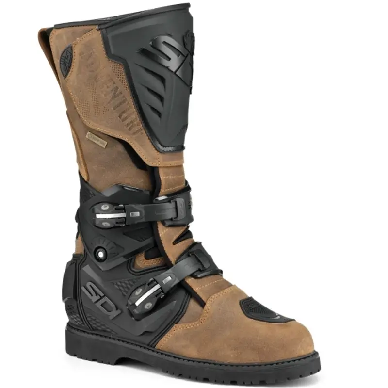 Boty na motorku SIDI Adventure Gore-Tex 2 světle hnědé Akční Nabídka