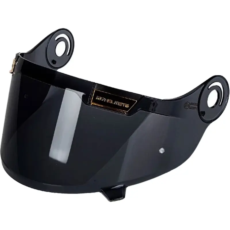 Plexi MT-V-32 Max Vision pro helmy Jarama/Jarama SV tmavé se zlatými detaily Výhodná Nabídka