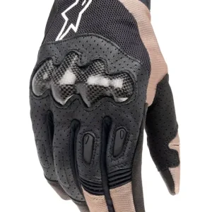 Motokrosové rukavice Alpinestars Megawatt 2 černo-hnědo-bílé Must-Have