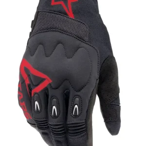 Motokrosové rukavice Alpinestars Techdura černo-červené Horká Nabídka