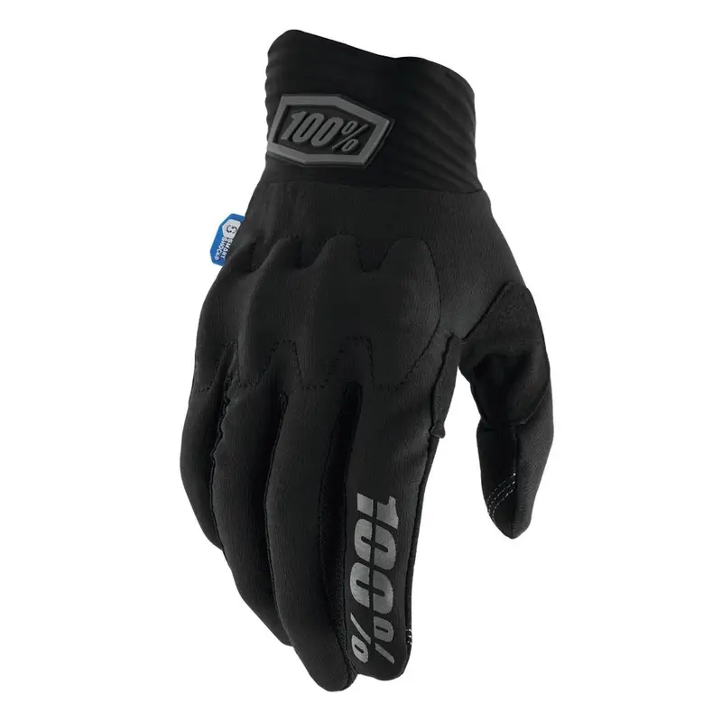 Levný Motokrosové rukavice 100% Cognito Smart Shock černé